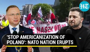 'Poland Not Cannon Fodder': Protesters Fume At NATO Nation's Support To Ukraine | Watch