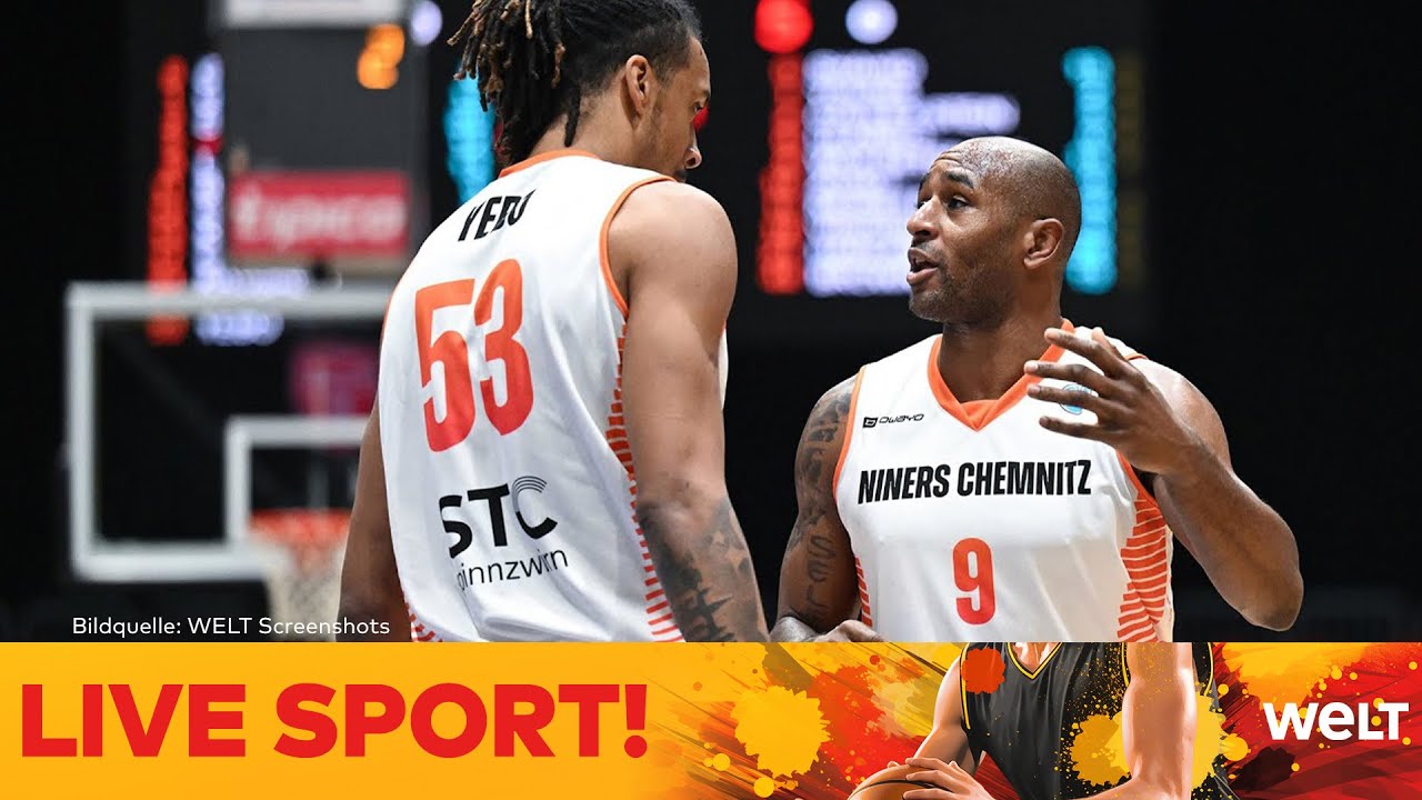 LIVE-SPORT: Basketball-Bundesliga – Niners Chemnitz gegen Rasta Vechta | WELT LIVESTREAM