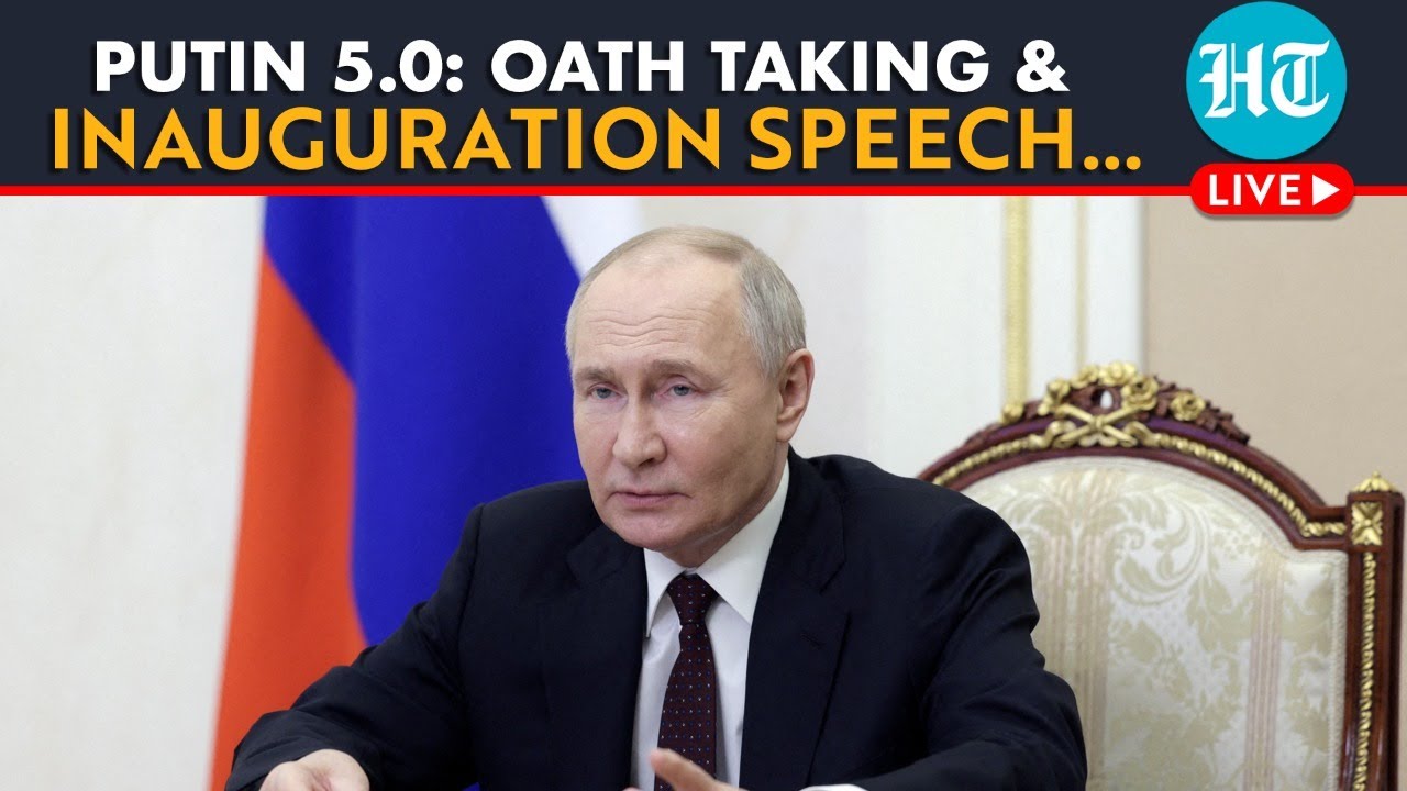 LIVE | Vladimir Putin Takes Oath As Russian President For Fifth Time Amid Ukraine War