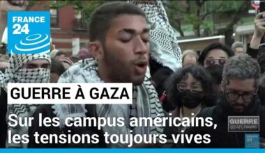 Mobilisation contre la guerre à Gaza : sur les campus américains, les tensions toujours vives
