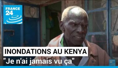 "Je n'ai jamais vu ça" : un habitant raconte l'horreur des inondations au Kenya • FRANCE 24