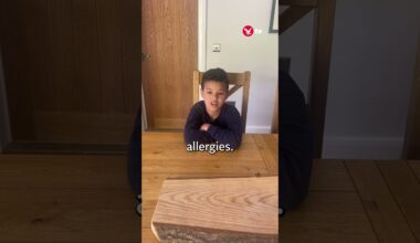 Seven-year-old with fatal allergy makes plea to restaurants 🗯️ #news #shorts