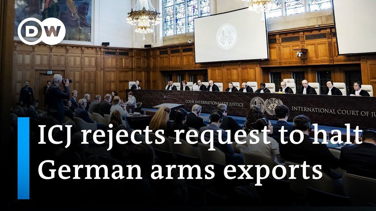 UN top court rules German military aid to Israel can continue | DW News