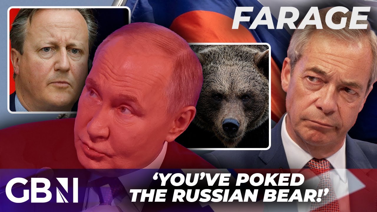 'You've POKED the Russian bear!' Farage SCOLDS 'mad' Cameron for stirring Ukraine to ATTACK Russia