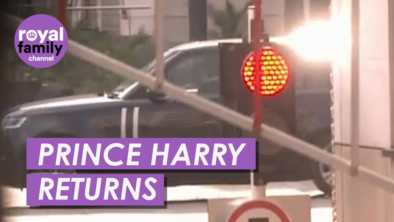 Prince Harry Arrives in The UK For Invictus Ceremony