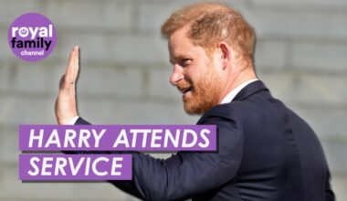 Prince Harry Arrives at Invictus Games Service at St Paul's