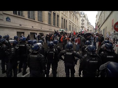 No comment : des étudiants propalestiniens manifestent à la Sorbonne
