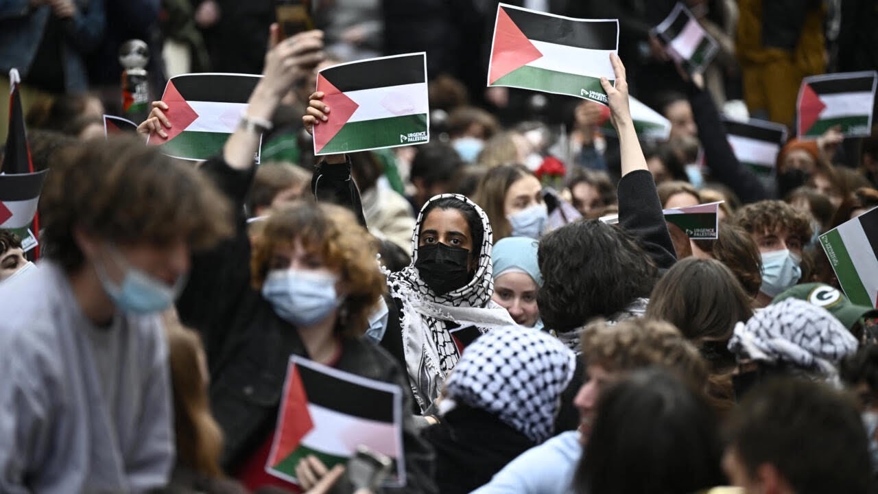 Gaza protests: French students demand an end to ties with Israeli universities • FRANCE 24 English