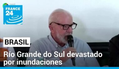 Brasil: Lula da Silva visita Río Grande do Sul para conocer el impacto de las inundaciones