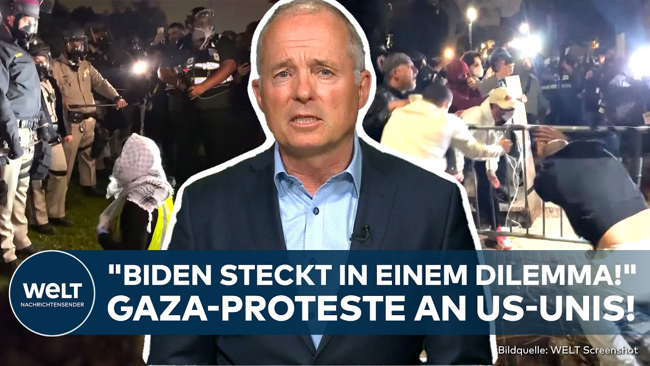 PRO-PALÄSTINENSISCHE PROTESTE: Polizei räumt Elite-Uni in New York! Angespannte Lage auch in L.A.!