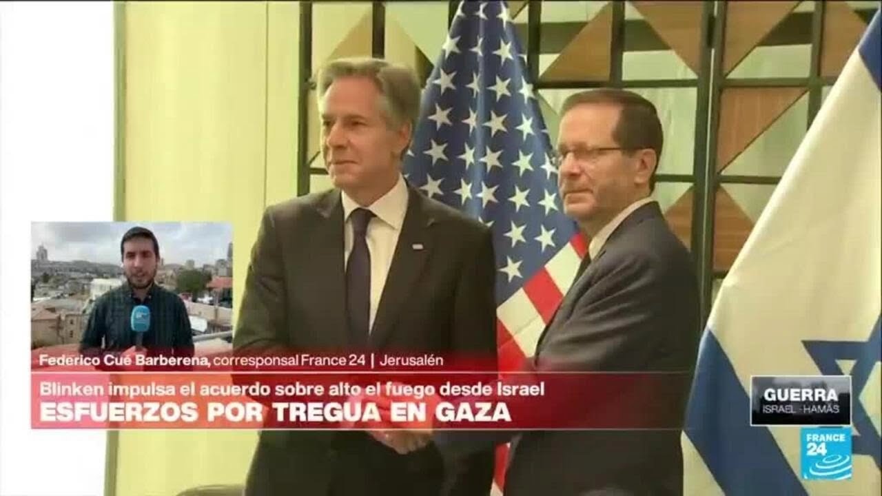 Informe desde Jerusalén: Blinken presiona desde Israel a Hamás, que pide precisar pacto sobre Gaza