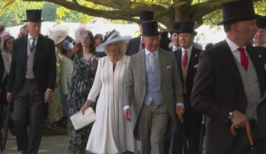 King and Queen host first garden party of the summer