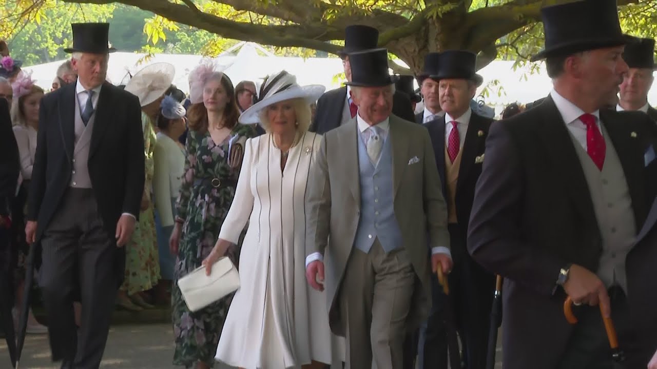 King and Queen host first garden party of the summer