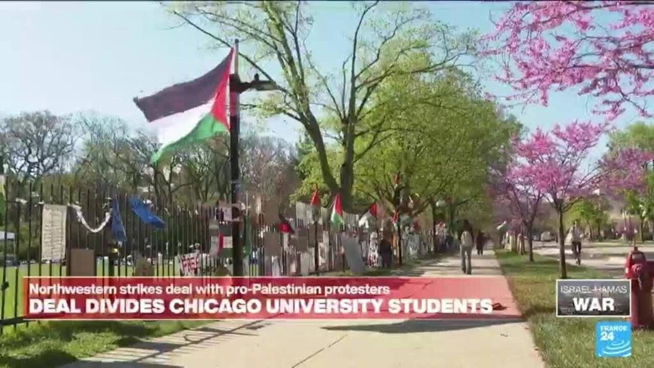 Northwestern agrees to students' 'clear set of demands', both sides negotiating in good faith