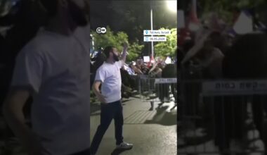 Reprimen protestas en Israel contra el Gobierno de Netanyahu