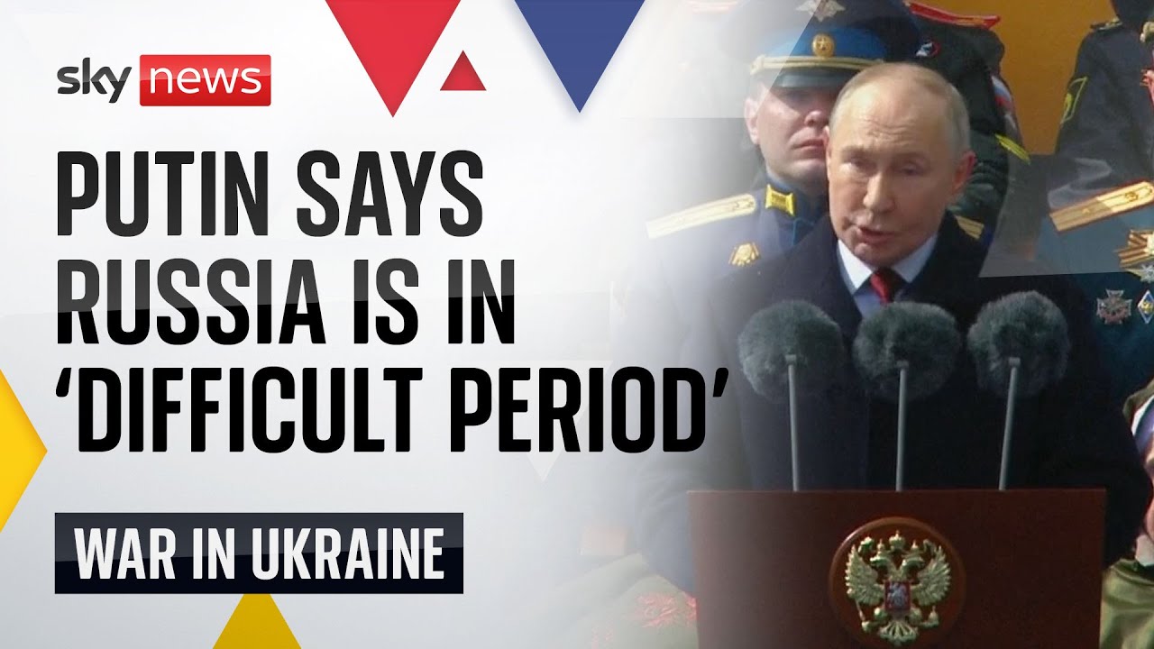 Putin admits Russia is going through a 'difficult period' | Ukraine War