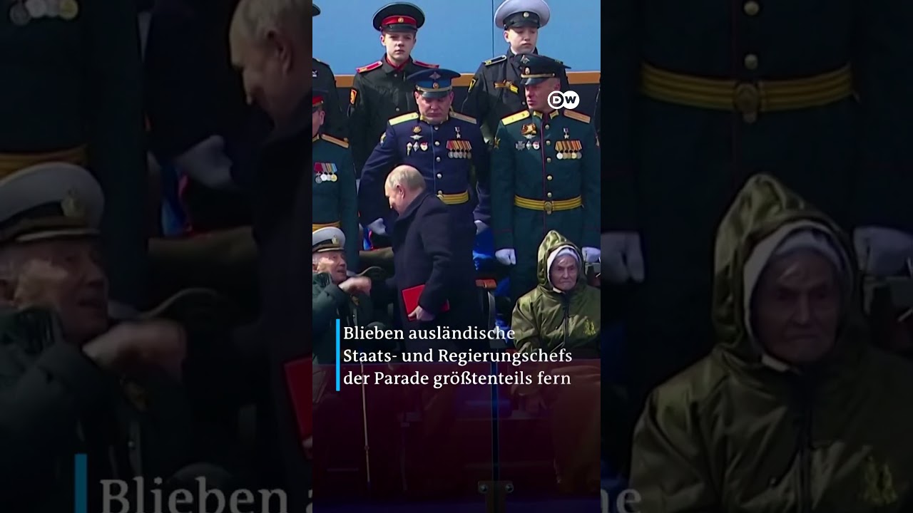Russland feiert Sieg im Zweiten Weltkrieg mit Militärparade | DW Nachrichten