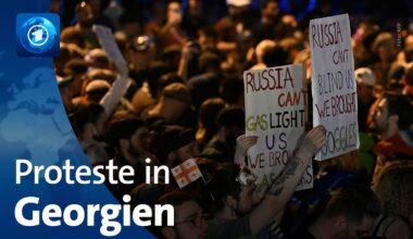 Georgien: Proteste zum Gesetz zur „ausländischen Einflussnahme“