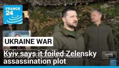 Ukraine says it foiled attempt to assassinate Zelensky • FRANCE 24 English