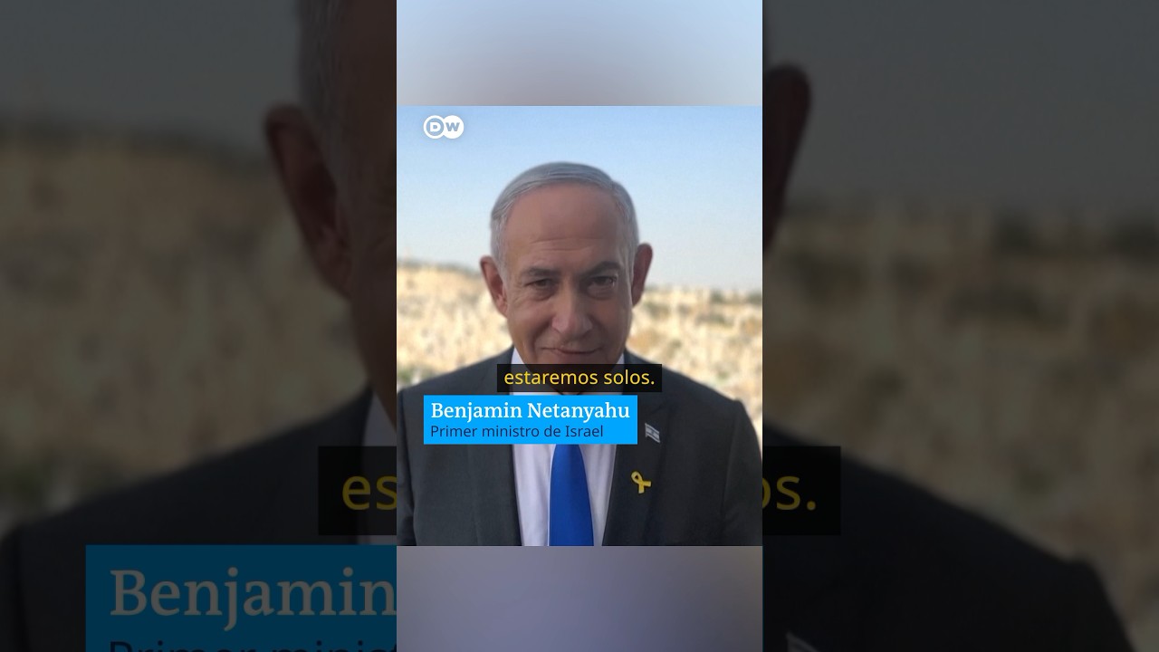 Netanyahu: "Si tenemos que estar solos, lo estaremos"