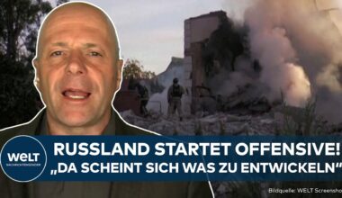 PUTINS KRIEG: 50.000 Soldaten an Grenze?! Russland startet Offensive im Osten der Ukraine