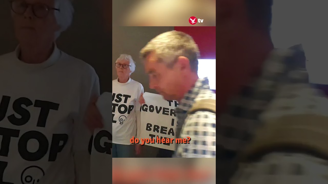 Elderly Just Stop Oil protesters target Magna Carta #news #shorts