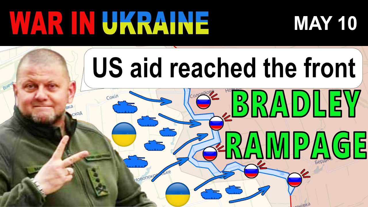 10 May: TURNING THE TIDE: Ukrainians COUNTERATTACK with US Military Aid! | War in Ukraine Explained