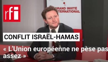 Conflit Israël-Hamas: «L'Union européenne ne pèse pas assez», dit Clément Beaune • RFI