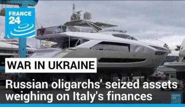 Russian seized assets a headache for Italian authorities • FRANCE 24 English