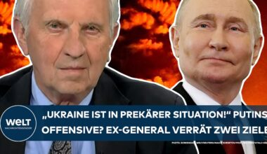 PUTINS KRIEG: "Ukraine ist in prekärer Situation" Russen-Großoffensive! Ex-General verrät zwei Ziele