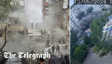 'Ukrainian missile' strikes Russian apartment building in Belgorod