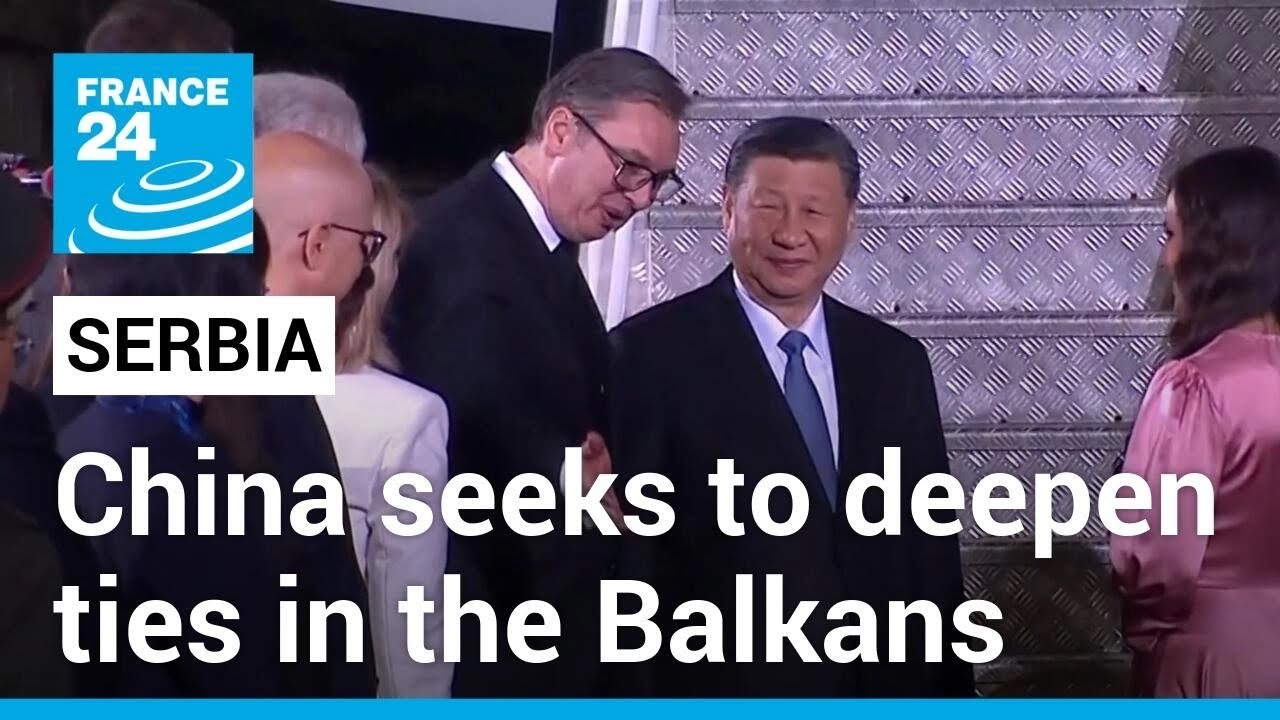 China's Xi lands in Serbia, one of his three stops in Europe • FRANCE 24 English