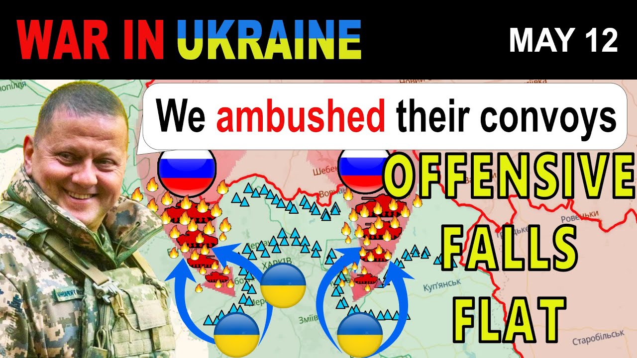 12 May: CONVOYS ABLAZE! Ukrainians Destroy Russian Convoys Already at the Border | War in Ukraine