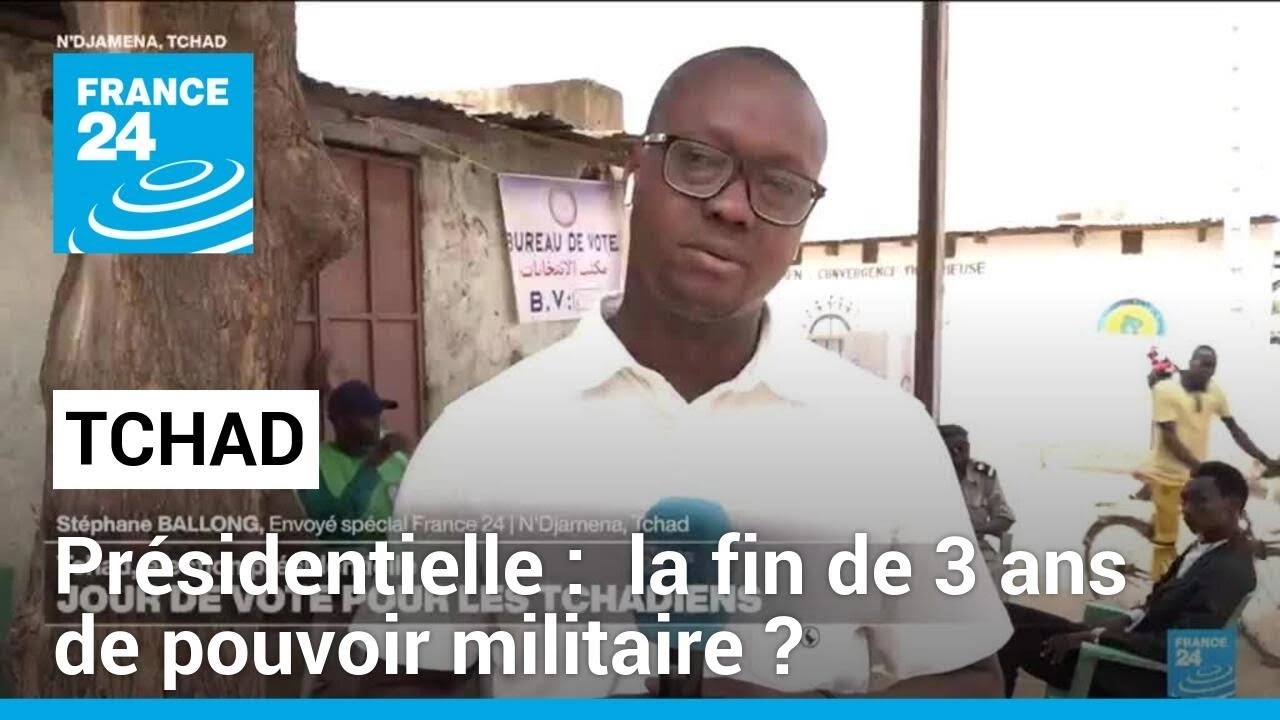 Présidentielle au Tchad : la fin de 3 ans de pouvoir militaire ? • FRANCE 24