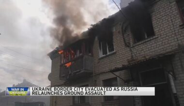 Russia says it has captured 5 villages in northeast Ukraine as more than 1,700 civilians flee