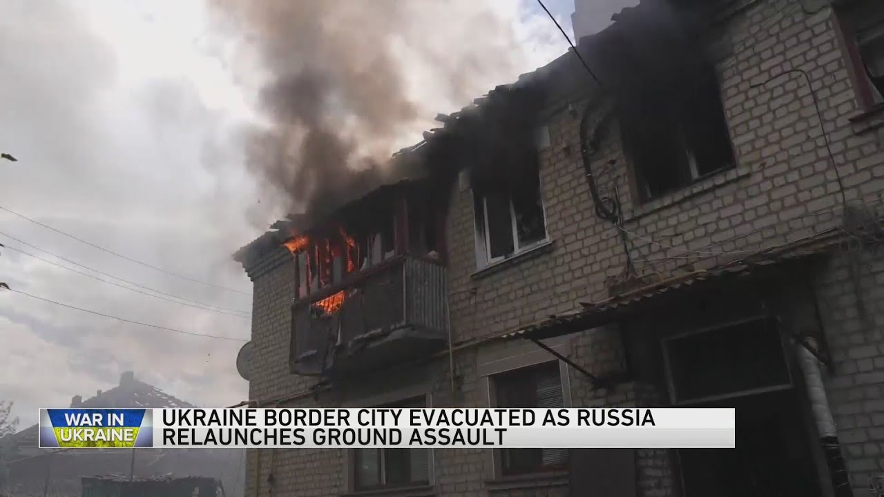 Russia says it has captured 5 villages in northeast Ukraine as more than 1,700 civilians flee