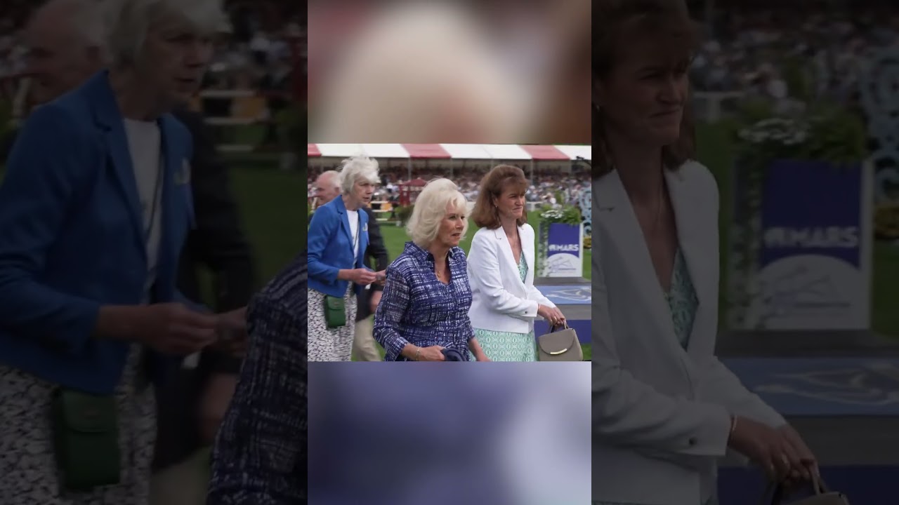 Glamorous Queen Camilla Attends Historic Equestrian Event