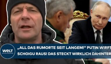UKRAINE-KRIEG: "All das rumorte seit Langem!" Putin wirft Schoigu raus! Das steckt wirklich dahinter