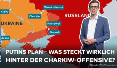 UKRAINE-KRIEG: Charkiw nur Ablenkungsmanöver? Hat Putin in Wirklichkeit diese Stadt im Visier?
