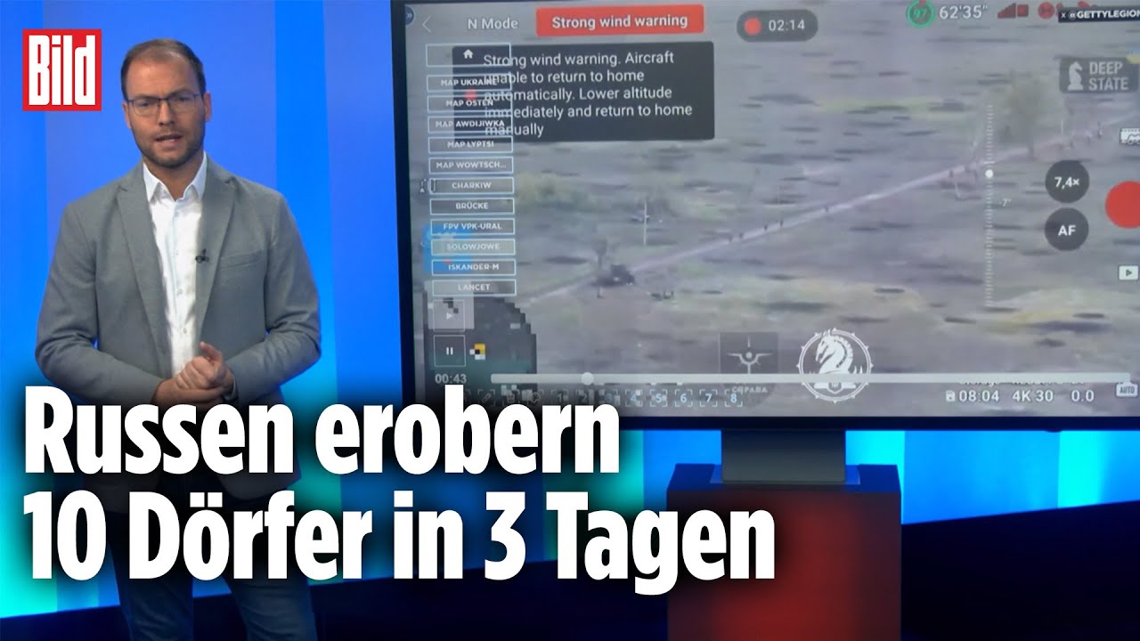 Großoffensive auf Charkiw hat begonnen | BILD-Lagezentrum Ukraine