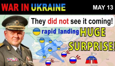 13 May: Clever. Ukrainians Undermine Russian Kharkiv Offensive by Striking in Kherson