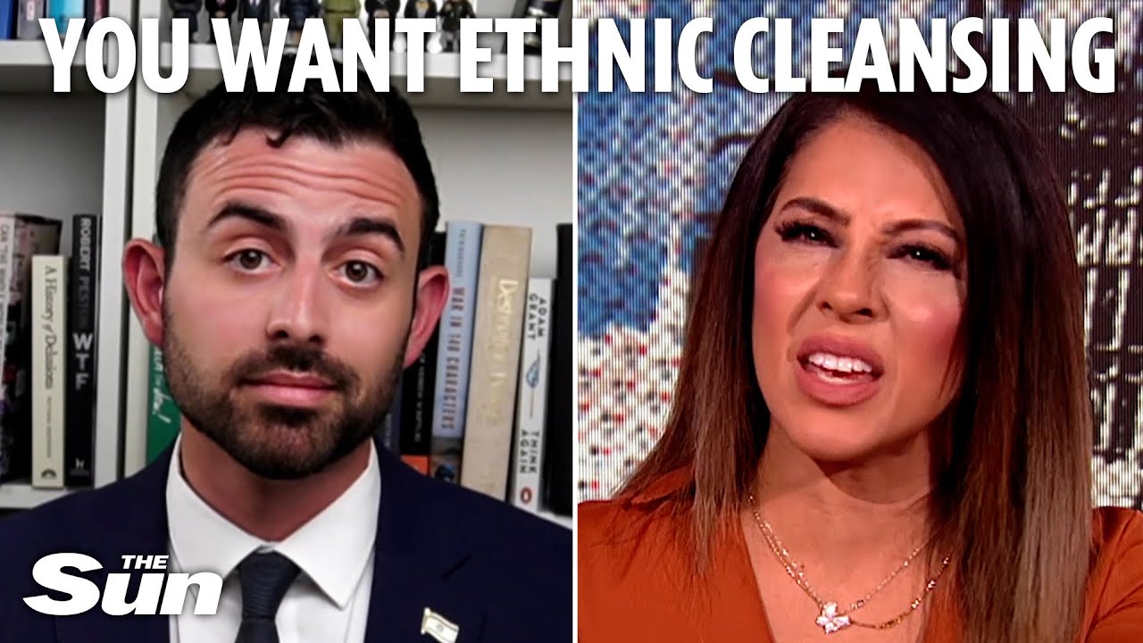 'You want genocide, you don't care about hostages' pro-Palestine TV star blasts ex Israeli aide