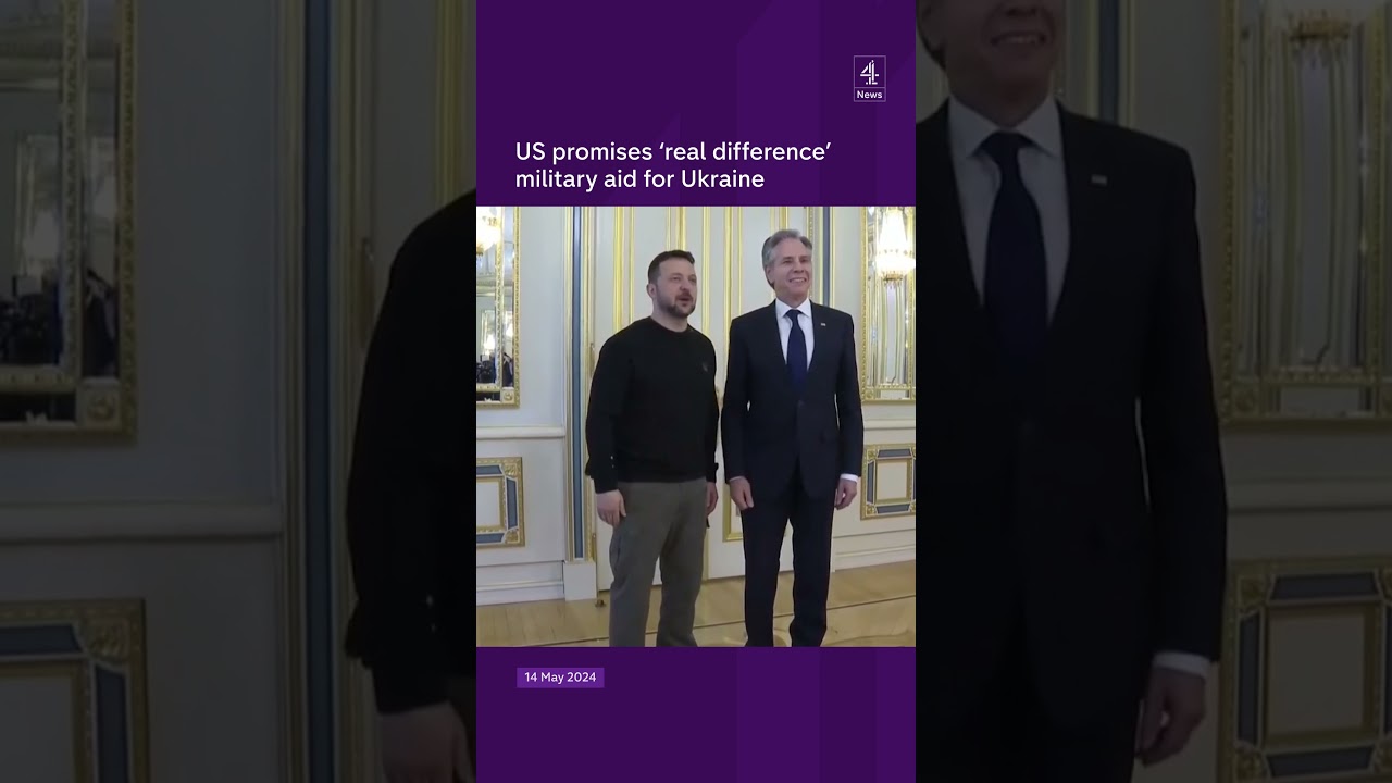 US promises 'real difference' military aid for Ukraine
