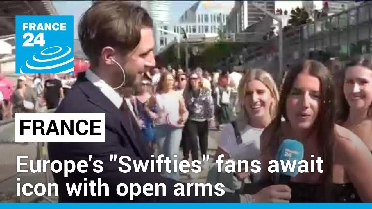 Europe's Taylor Swift fans await icon with open arms for Paris concert • FRANCE 24 English
