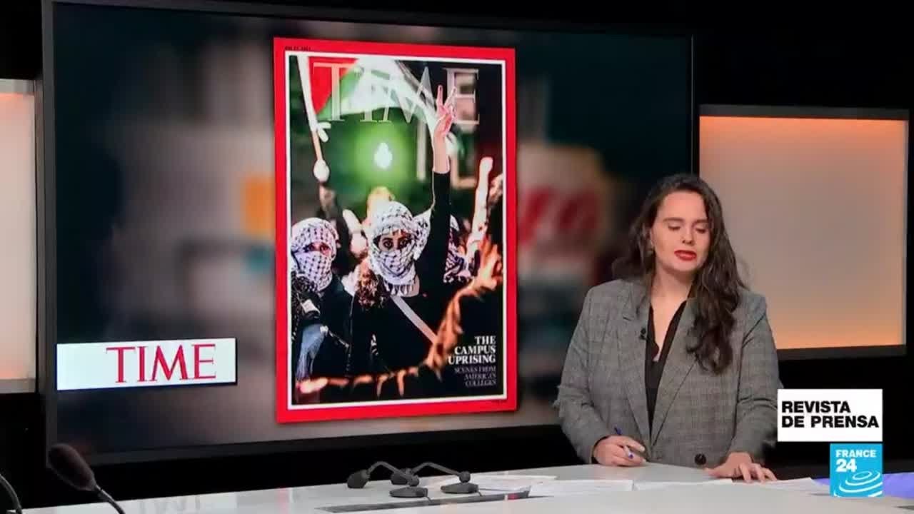 "El levantamiento de los campus": 'TIME' sobre las protestas propalestinas en EE. UU.