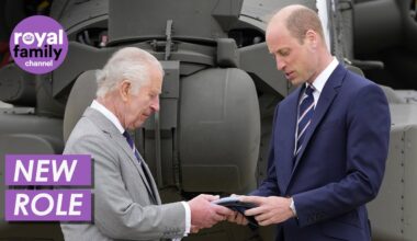 King Charles Hands Over Colonel-in-Chief of the Army Air Corps Role to Prince William