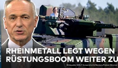 RÜSTUNGSINDUSTRIE BOOMT: Rheinmetall wächst weiter kräftig | BÖRSE AM ABEND