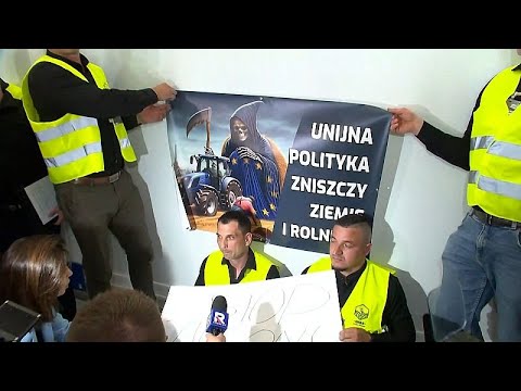 Pologne : des agriculteurs polonais menacent d'occuper le parlement
