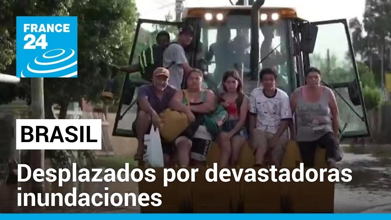 Más 1,5 millones de personas han sido afectadas por las inundaciones al sur de Brasil