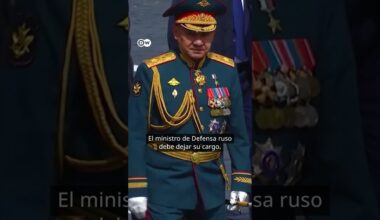 Putin destituye al ministro de Defensa ruso Shoigú. Apuntan a disputas internas en el Ejército ruso